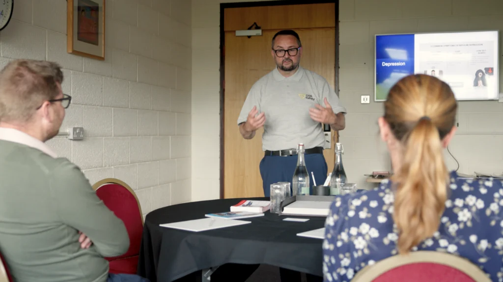 Level 1 Award in Awareness of First Aid for Mental Health, or Level 4 in Scotland
